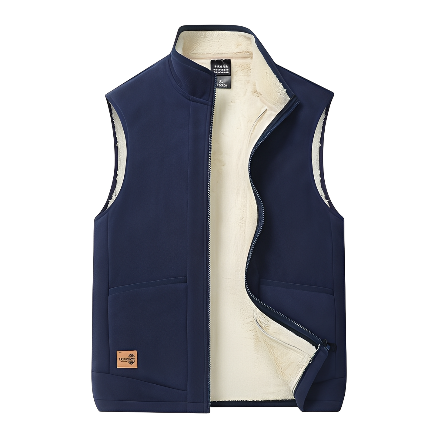 Daniel - Modern, warm lined vest for men