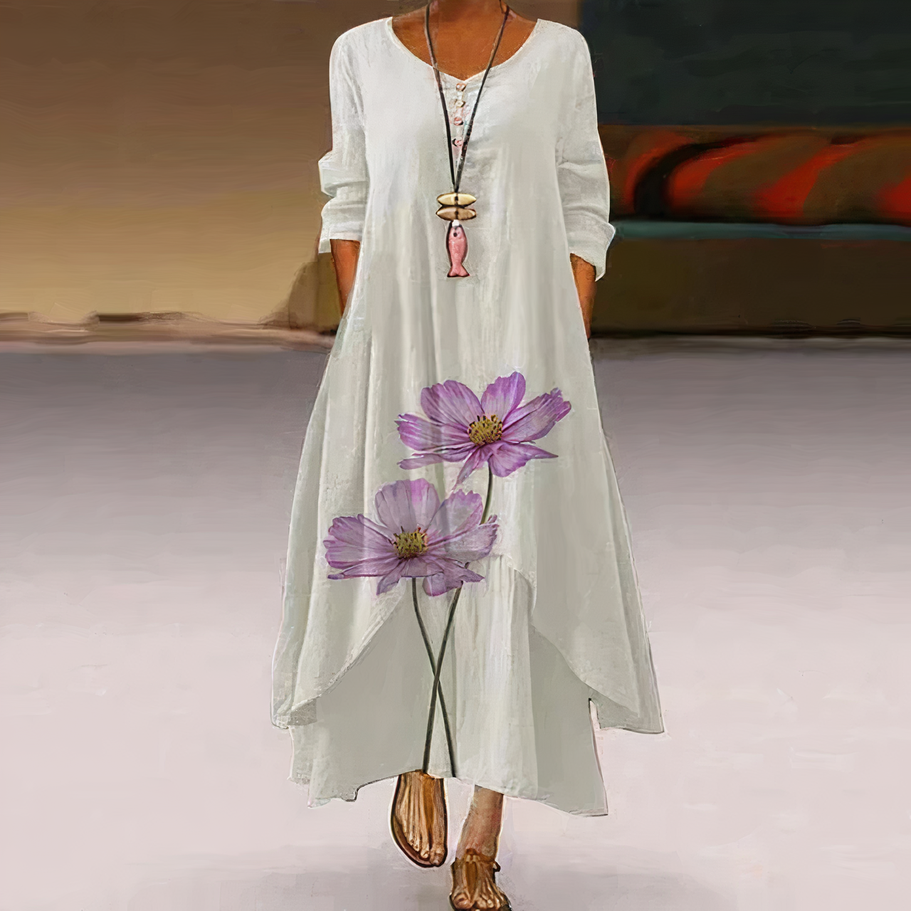 Flor – Vestido Elegante