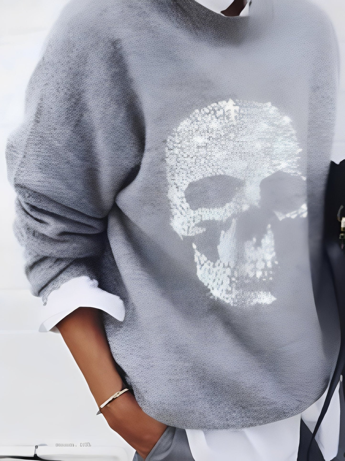 Jamie - Elegante Camisola com Padrão de Flores para Mulheres