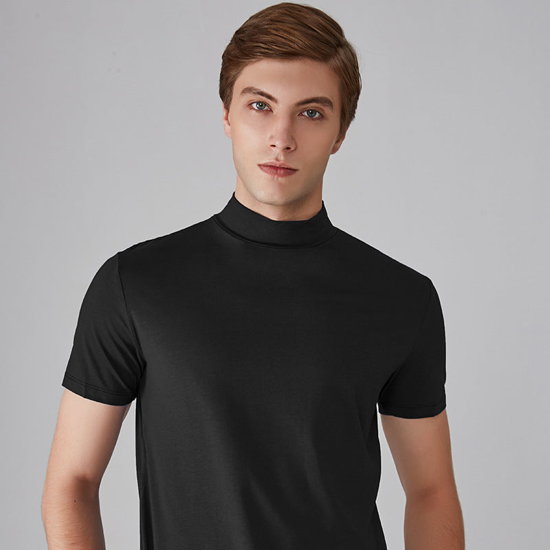 Éloi – Camiseta Anti-Transpiração com Gola Alta