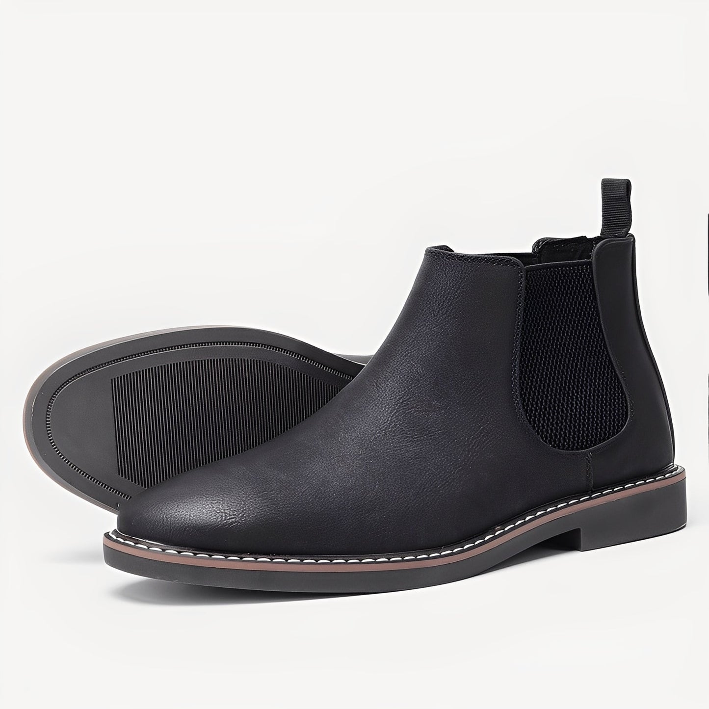 Clifton - Classic Leather Chelsea Boots for Men