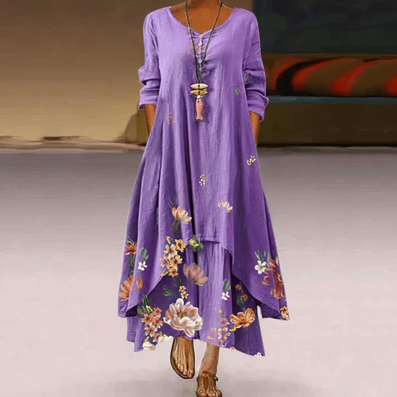 Flor – Vestido Elegante