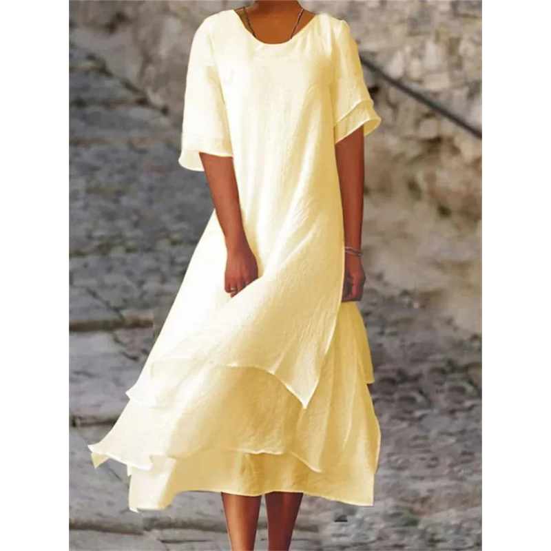 Celia – Vestido Midi Confortável