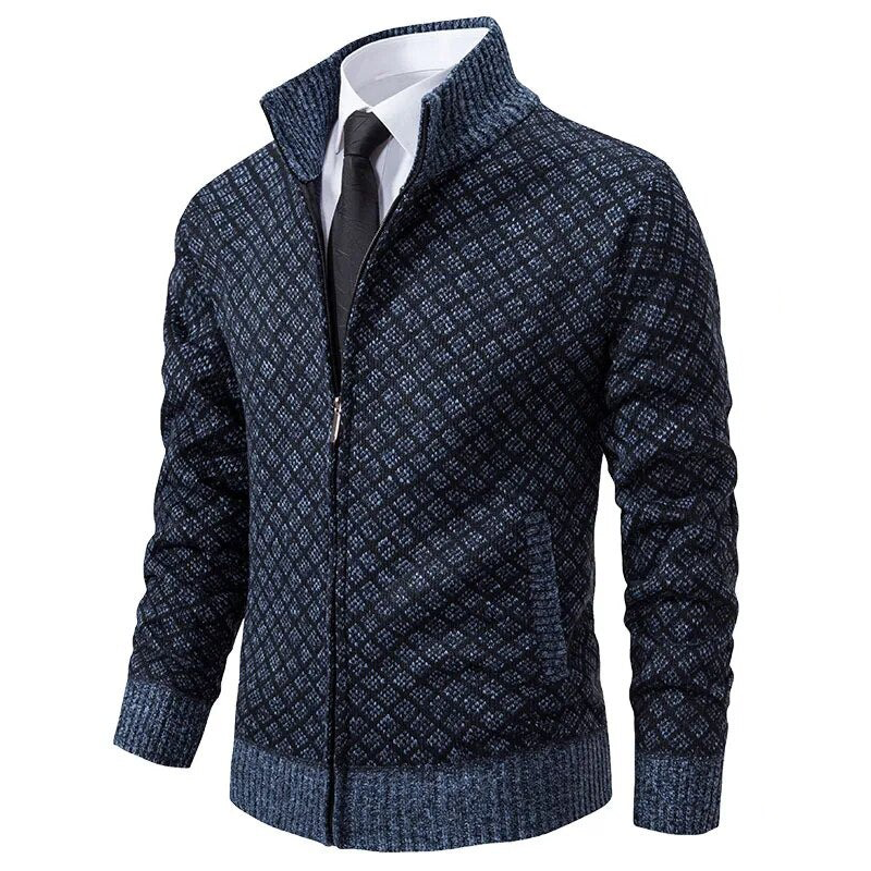 Jeff – Cardigan elegante para homens