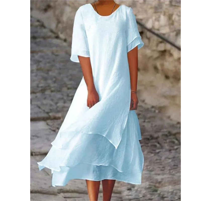 Celia – Vestido Midi Confortável