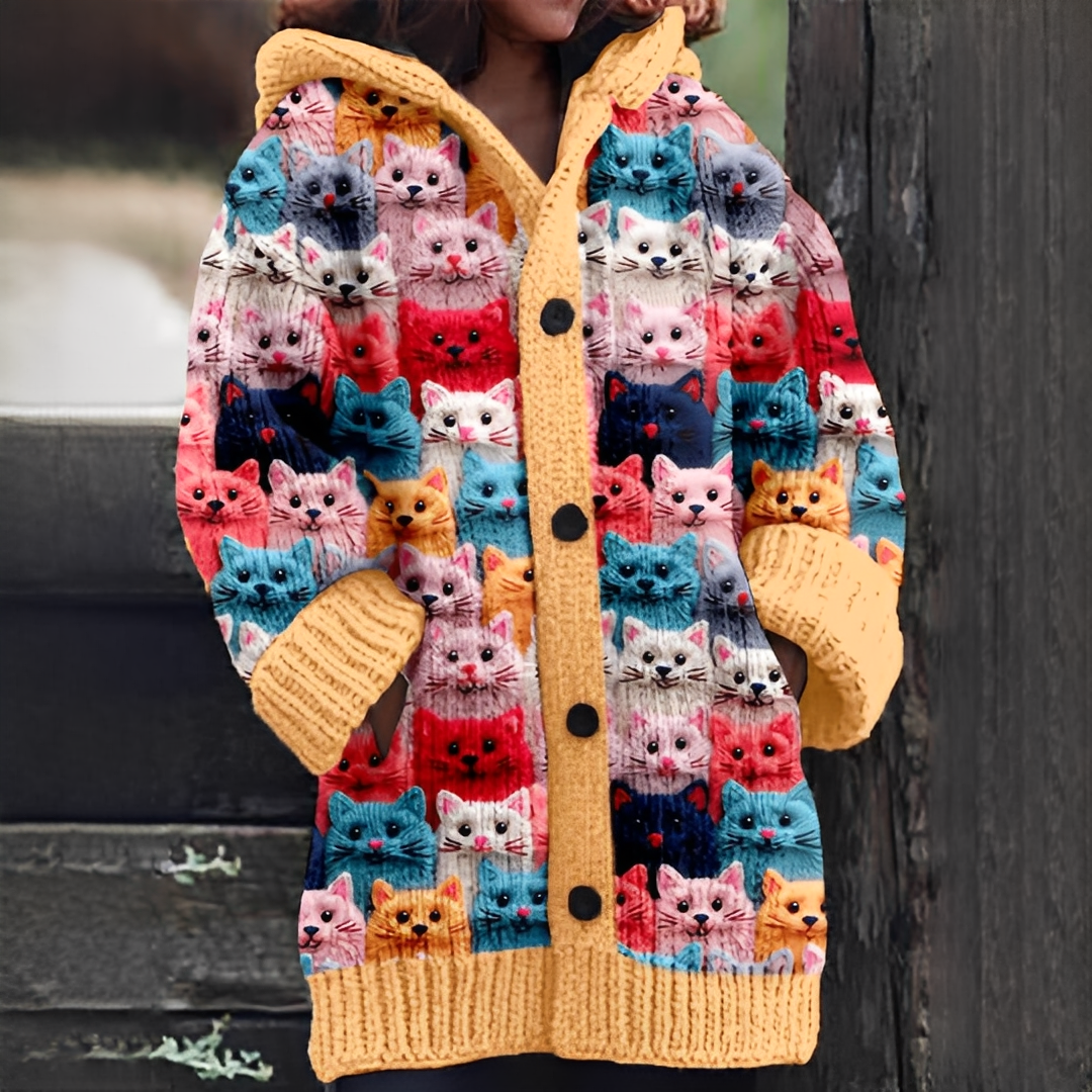 Dionela - Cardigan elegante e quente para mulheres