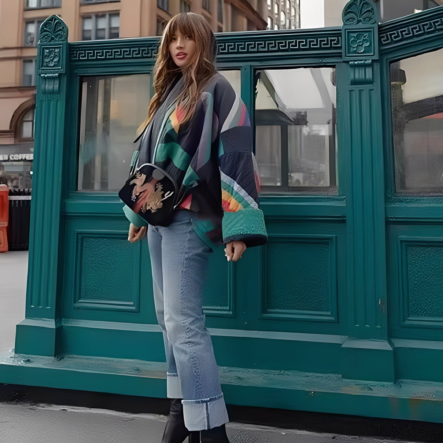 Ellen - Elegante Jaqueta Retrô para Mulheres