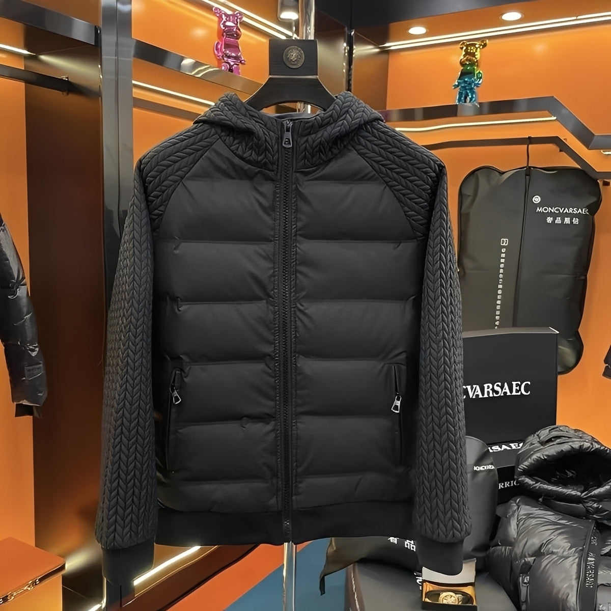 Jack - Elegante, stark gepolsterte Jacke für Herren