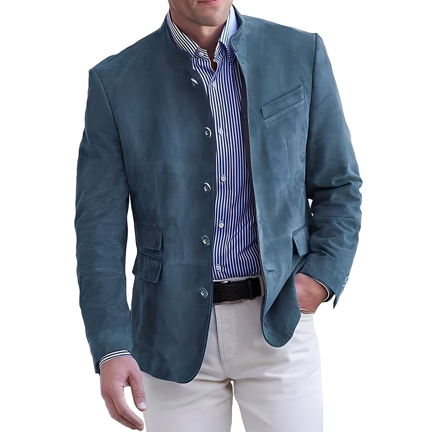 Hervey - Estiloso Blazer Casual para Homens