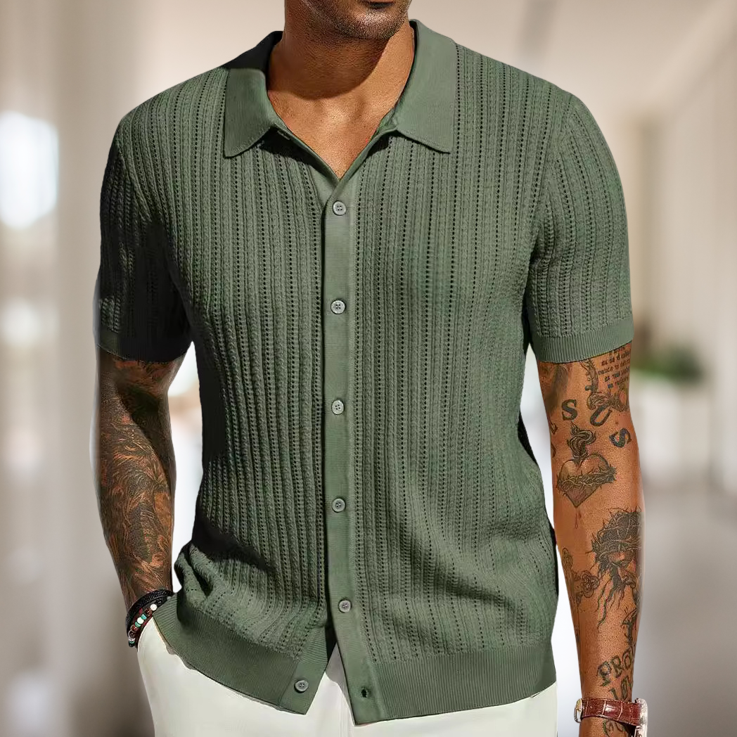 Leoven – Camisa de Malha para o Verão