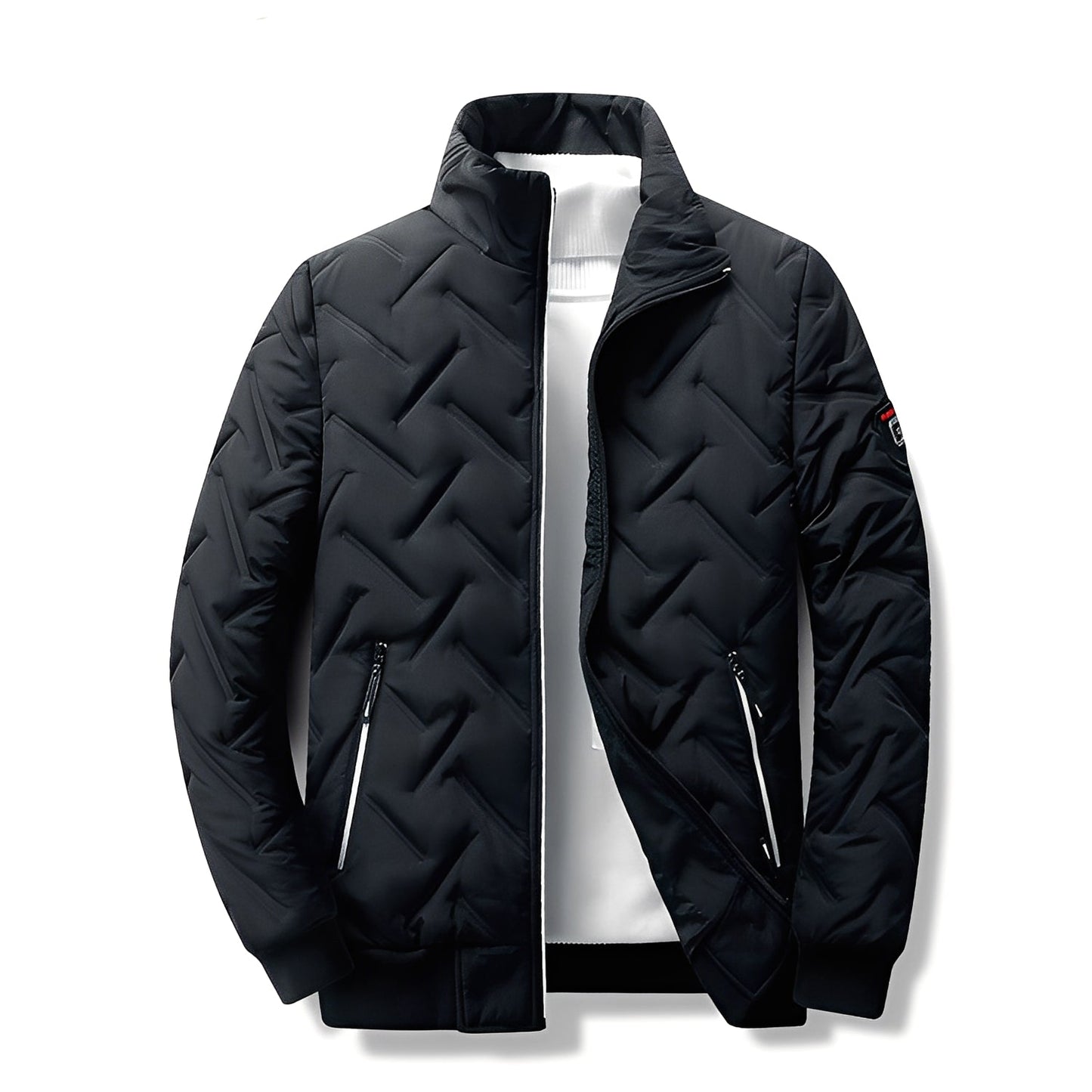 Tanner - Elegant Padded Jacket with Pockets for Men