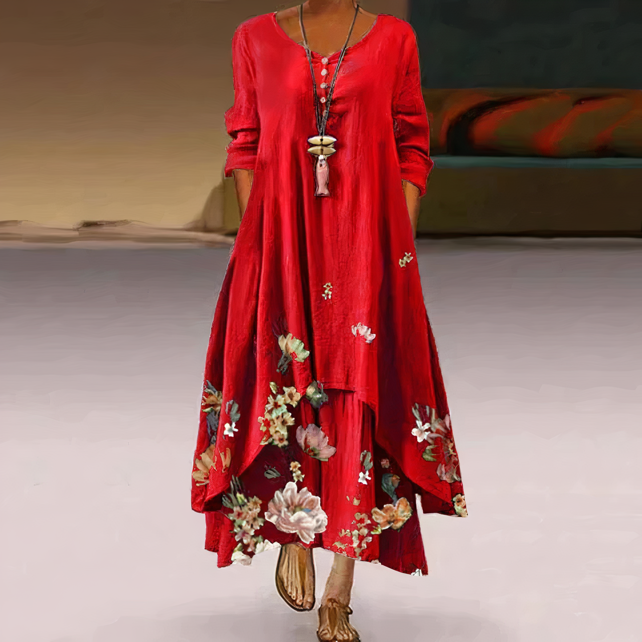 Flor – Vestido Elegante