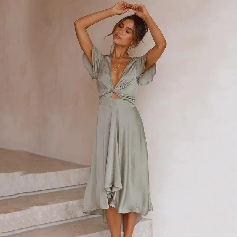 Sassy – Vestido Vintage Fluido