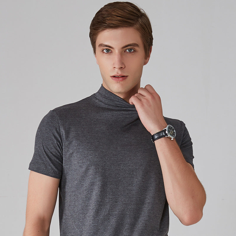 Éloi – Camiseta Anti-Transpiração com Gola Alta