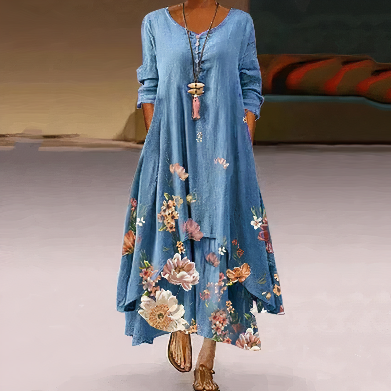 Flor – Vestido Elegante