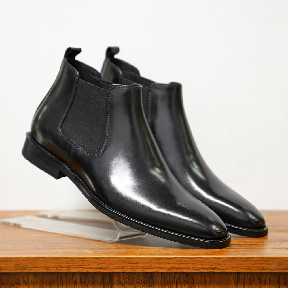 Jeremy - Formal Leather Chelsea Boots for Men