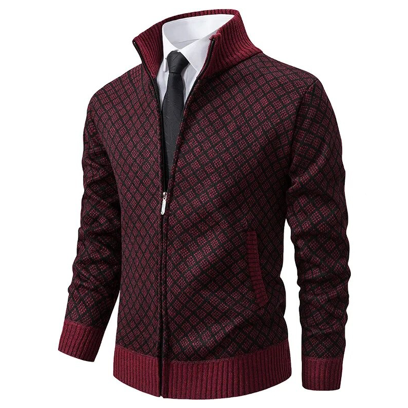 Jeff – Cardigan elegante para homens