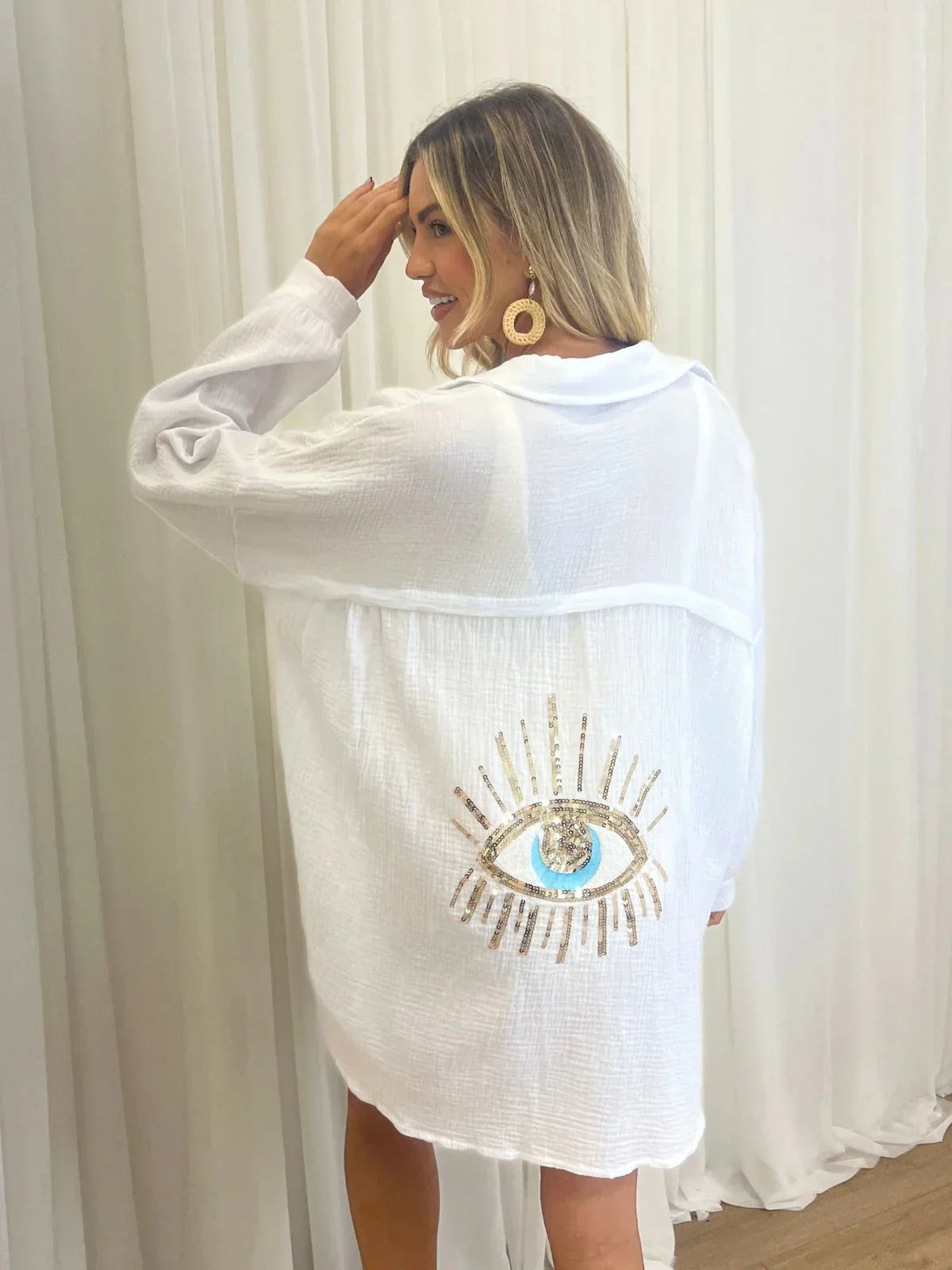Giada – Kimono Bordado Oversize