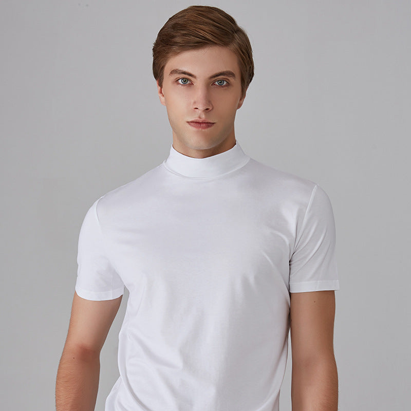 Éloi – Camiseta Anti-Transpiração com Gola Alta