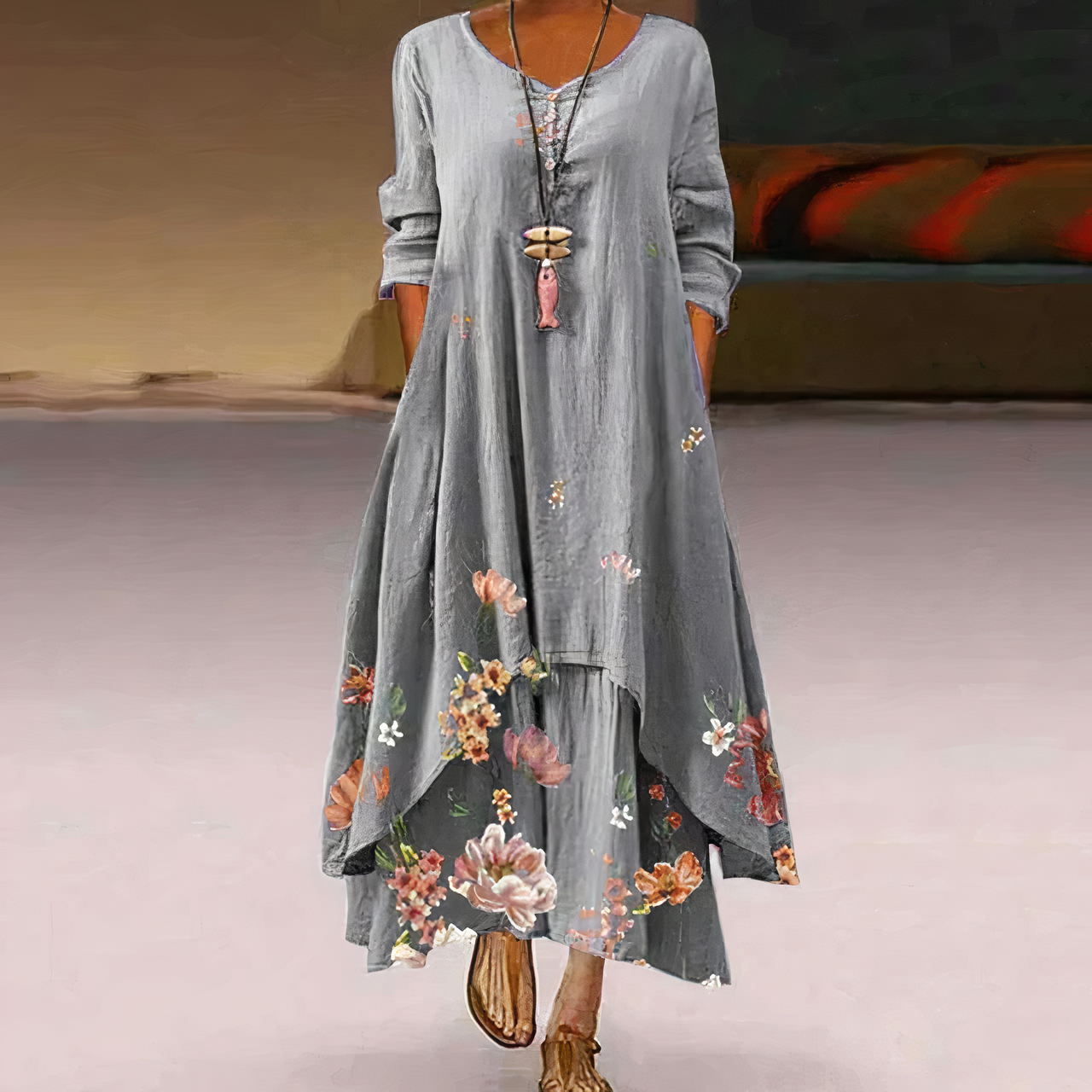 Flor – Vestido Elegante