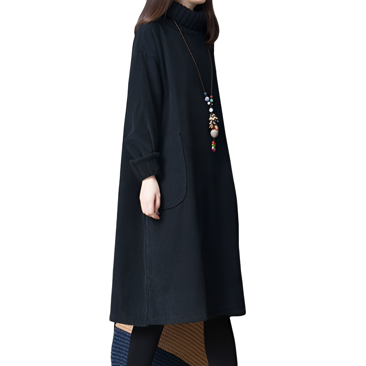 Molly - Casual and warm corduroy dress for women