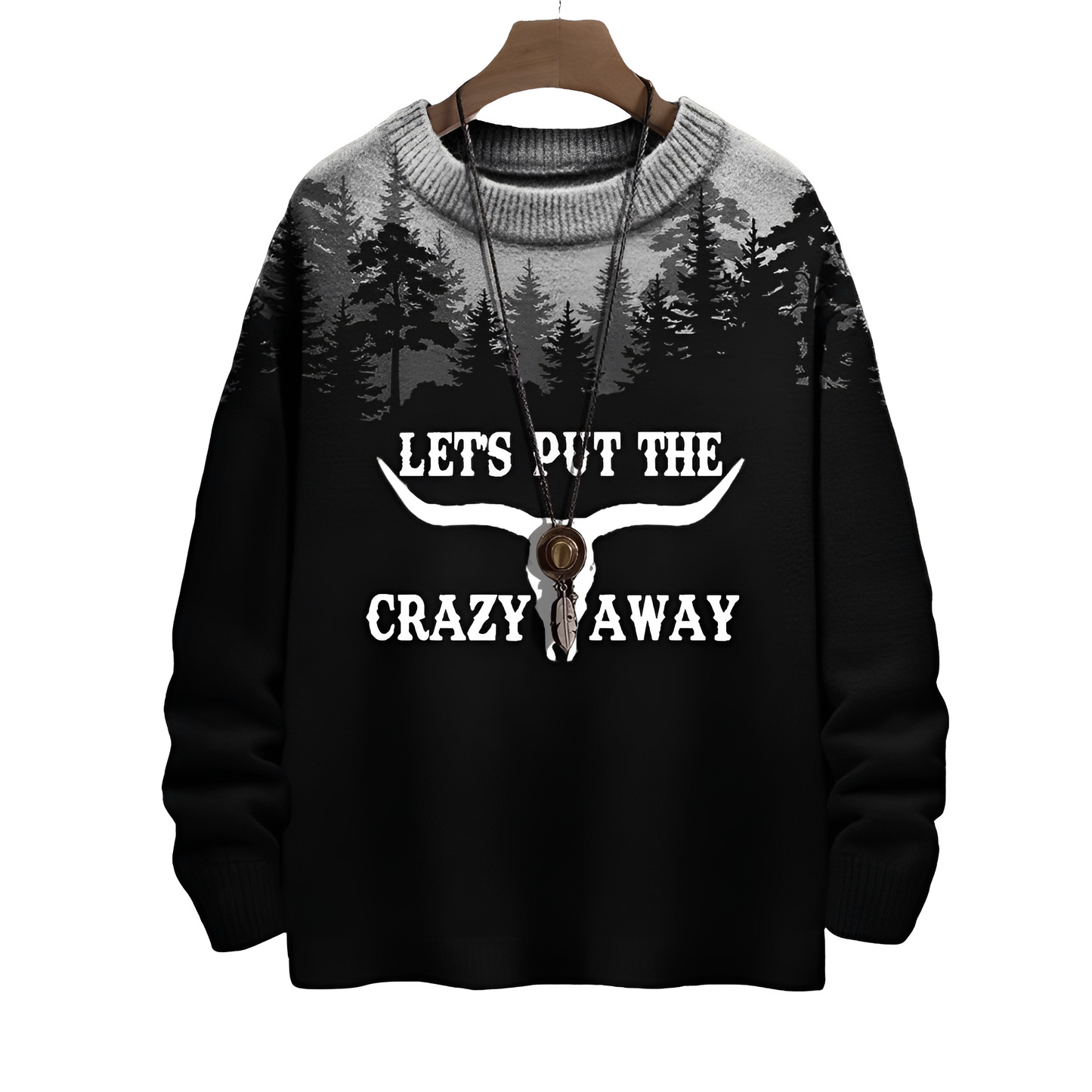 Eugene - Elegante pulôver de lã listrado para homens