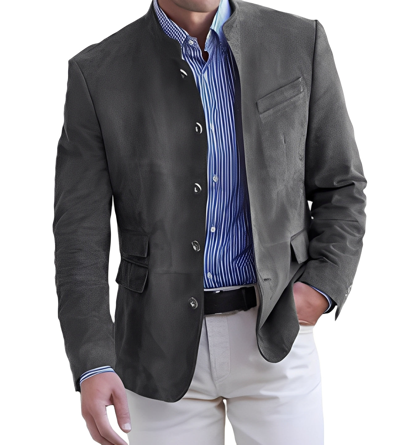 Hervey - Estiloso Blazer Casual para Homens