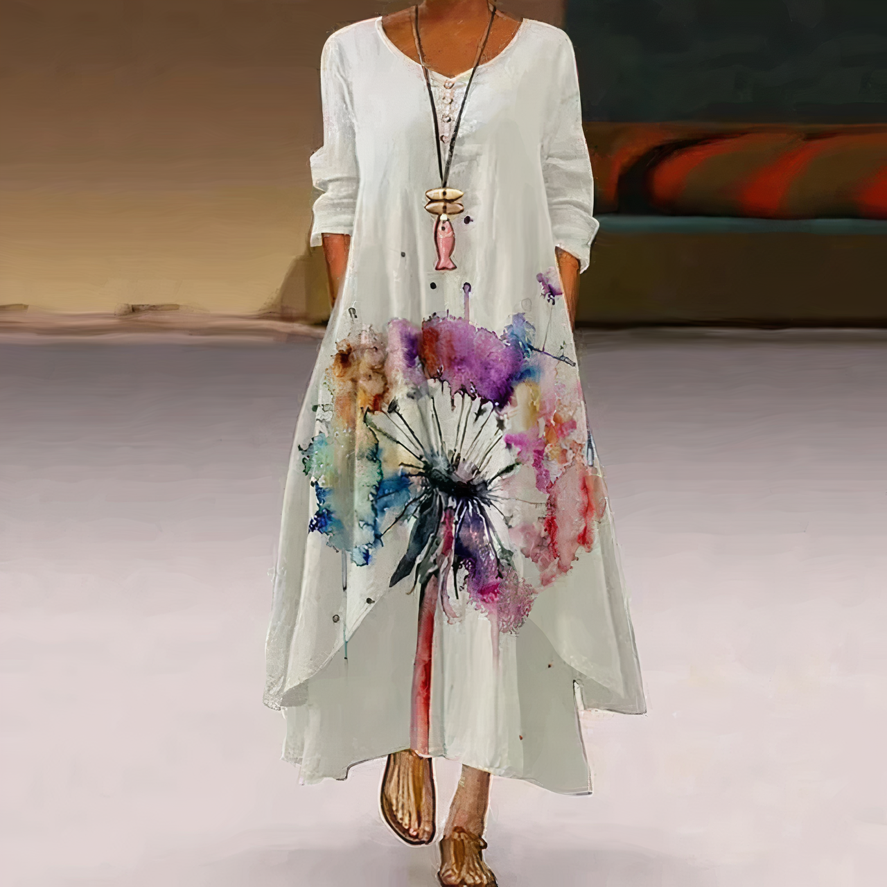 Flor – Vestido Elegante