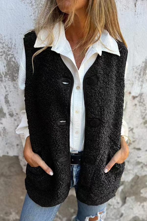 Gabrielle - Modern Woolen Vest for Women