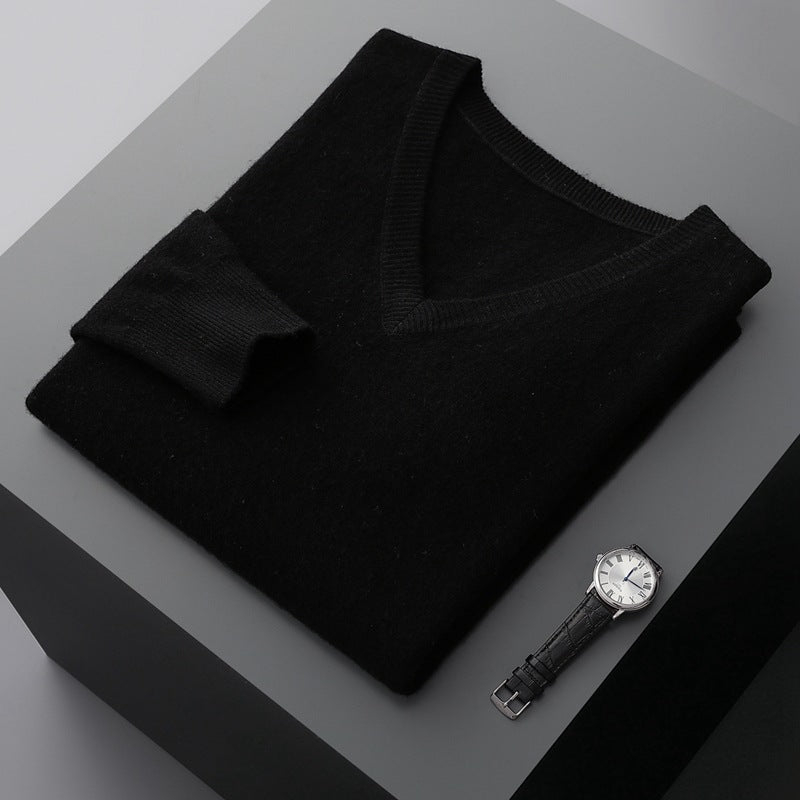 Walter - Simple Cashmere Sweater for Men