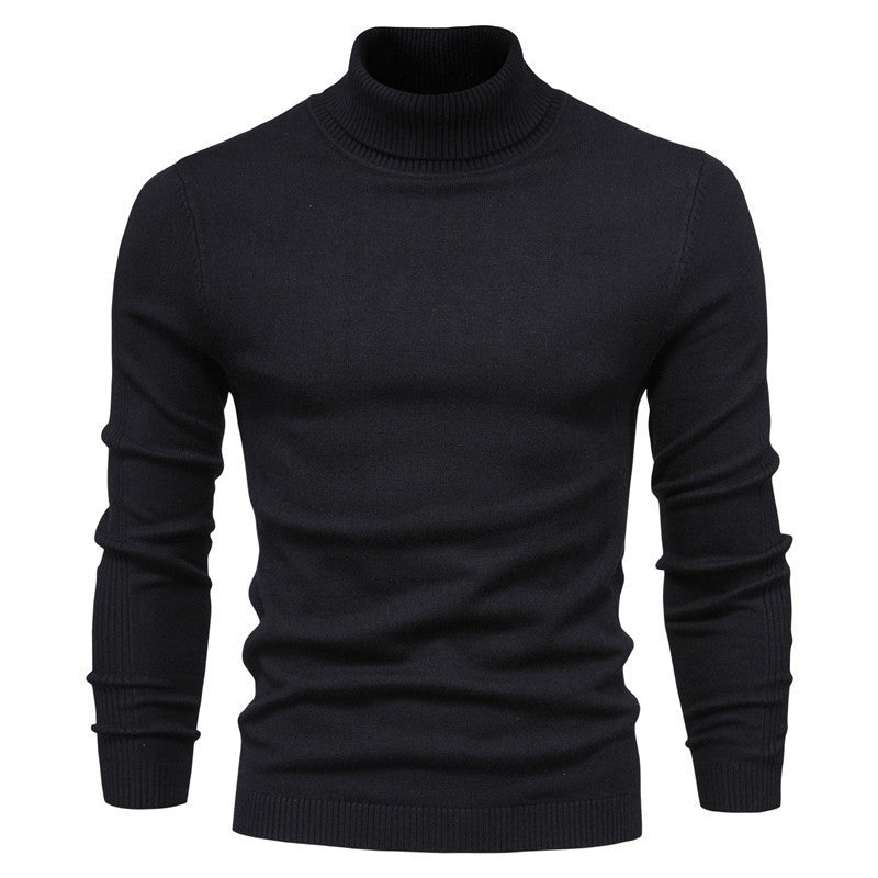 Jeremie - Casual, warm high collar for men