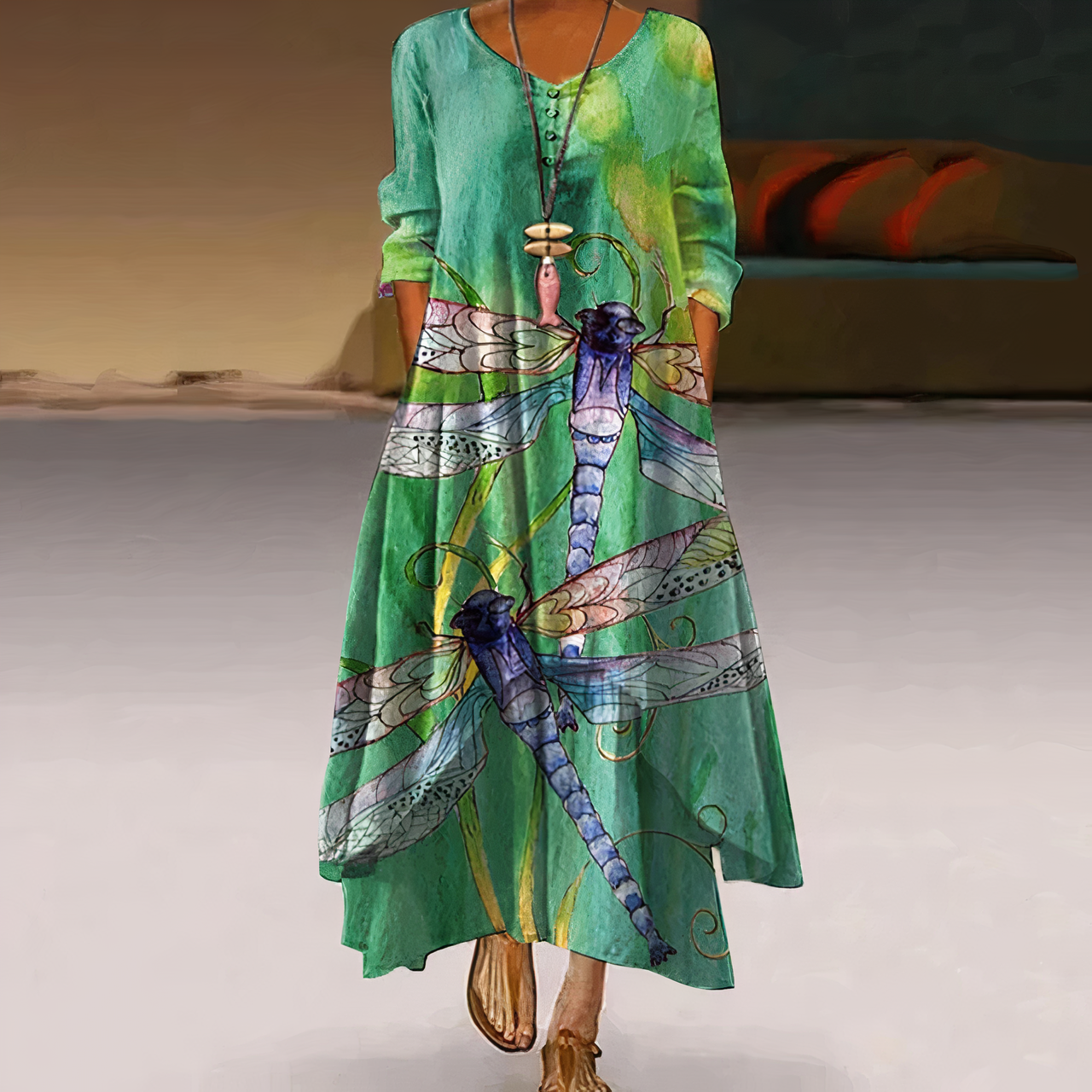 Flor – Vestido Elegante