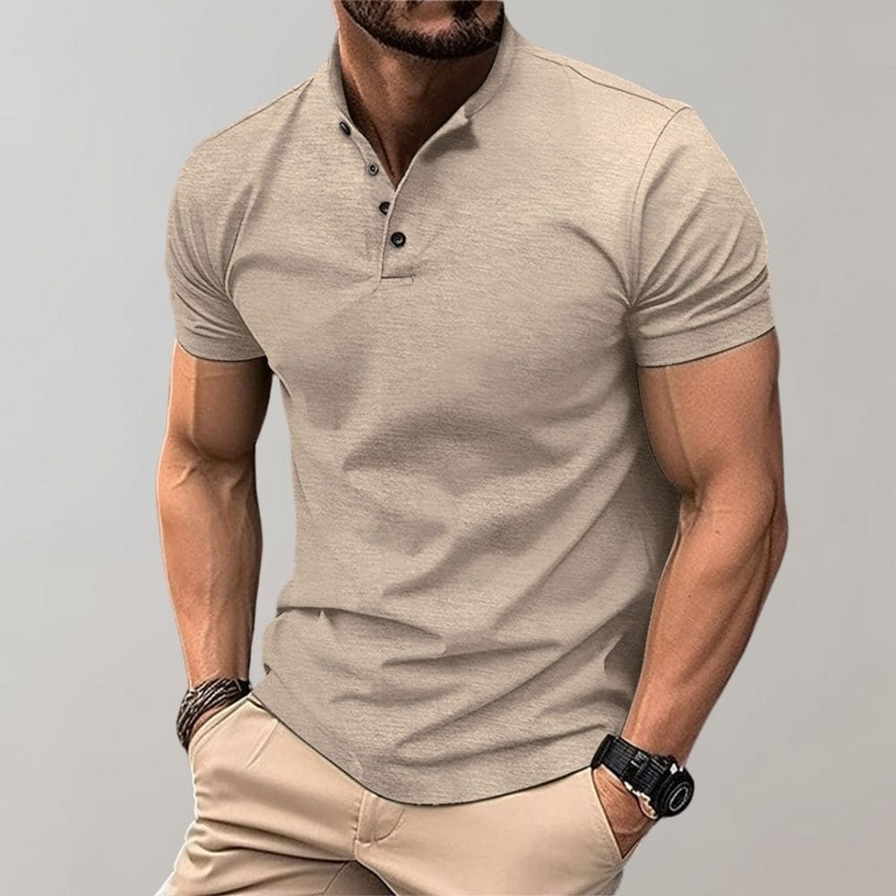Leo – Elegante Camisa Polo para Todos os Dias