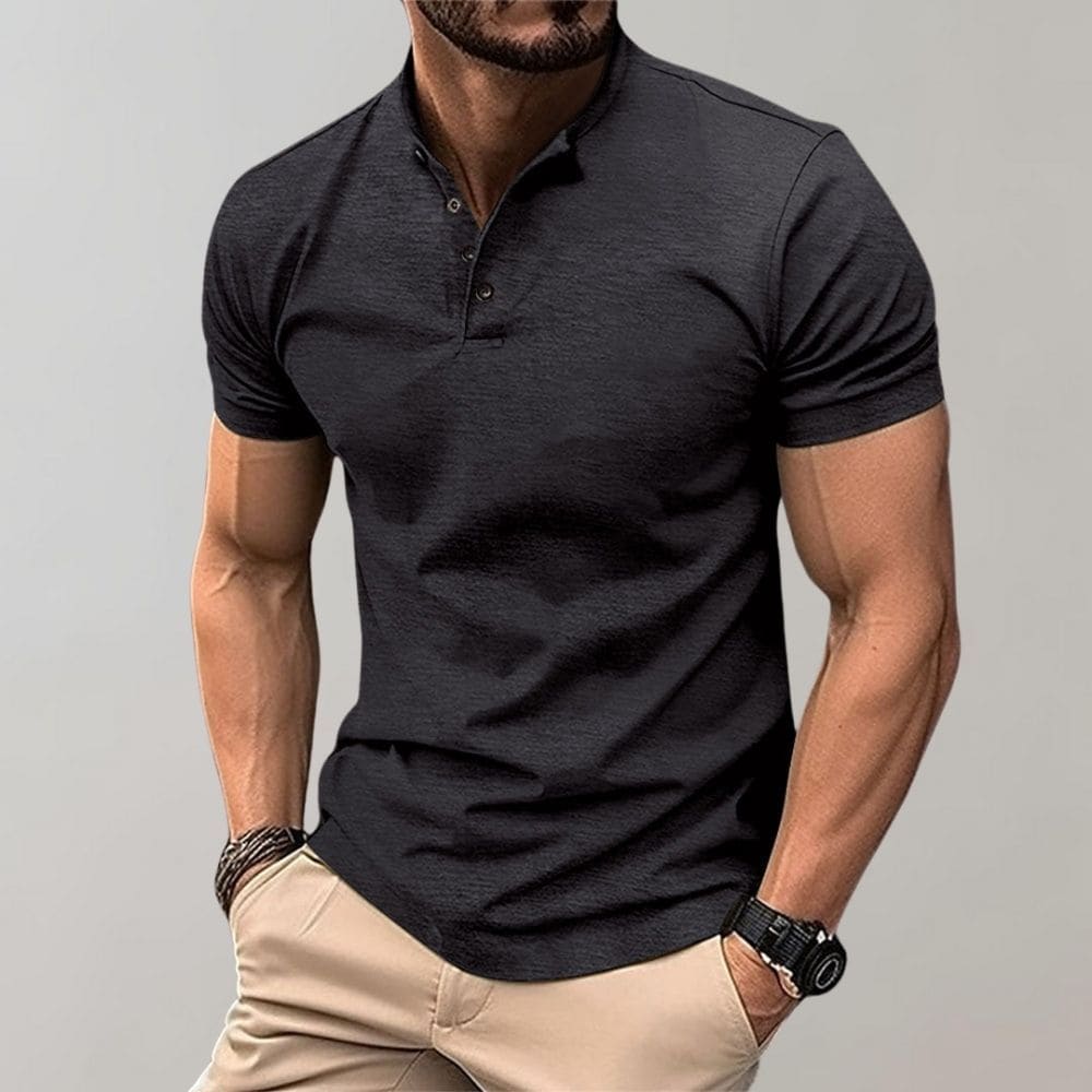 Leo – Elegante Camisa Polo para Todos os Dias