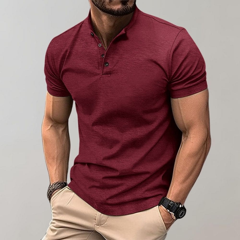 Leo – Elegante Camisa Polo para Todos os Dias