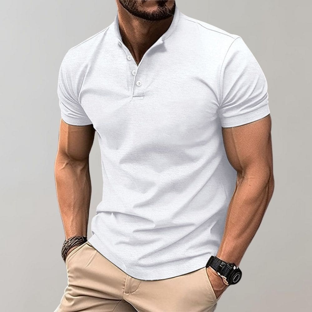 Leo – Elegante Camisa Polo para Todos os Dias