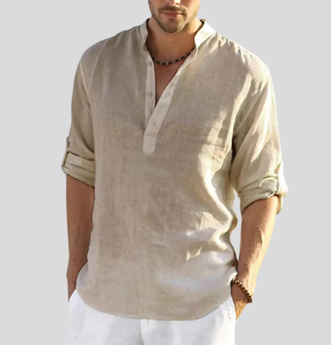 John – Camisa de Linho para Homem