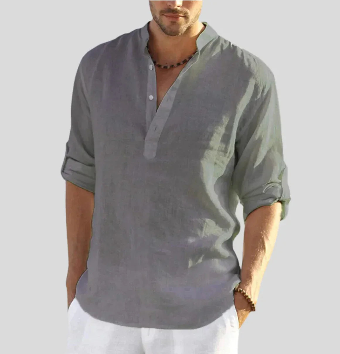 John – Camisa de Linho para Homem