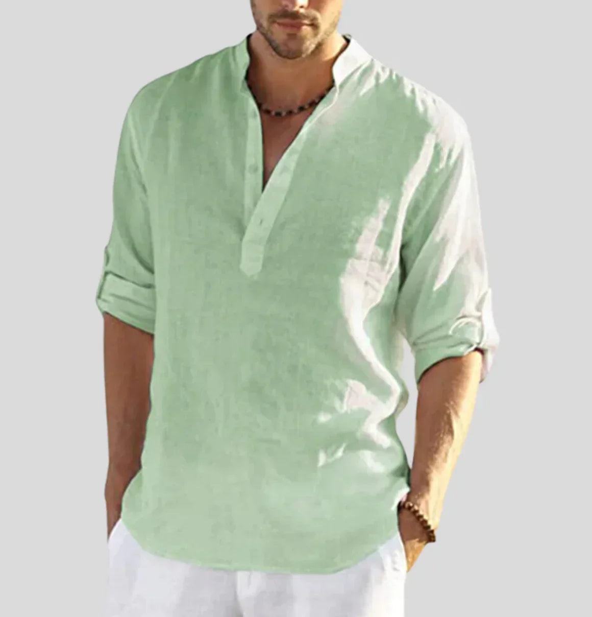 John – Camisa de Linho para Homem