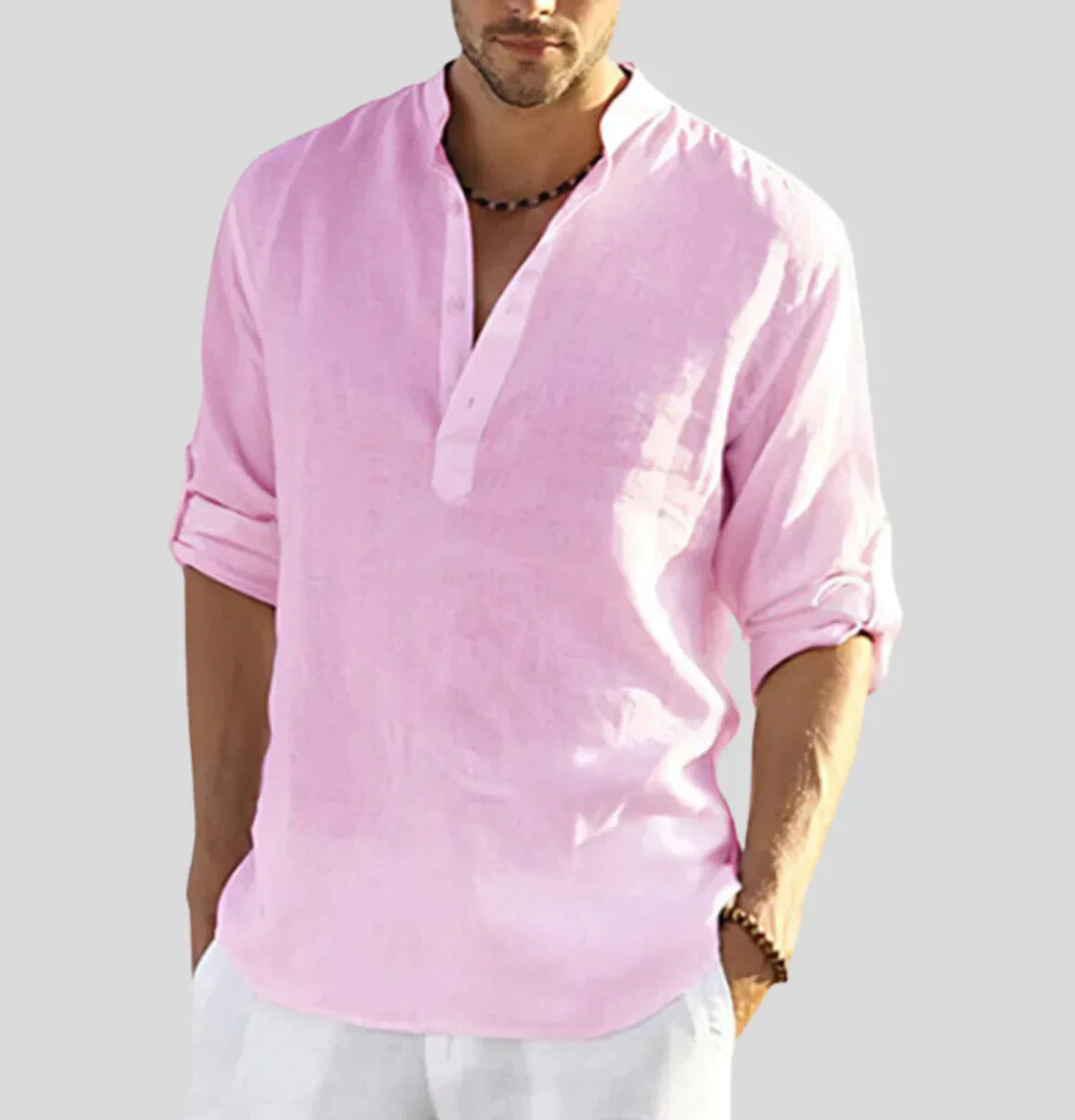 John – Camisa de Linho para Homem