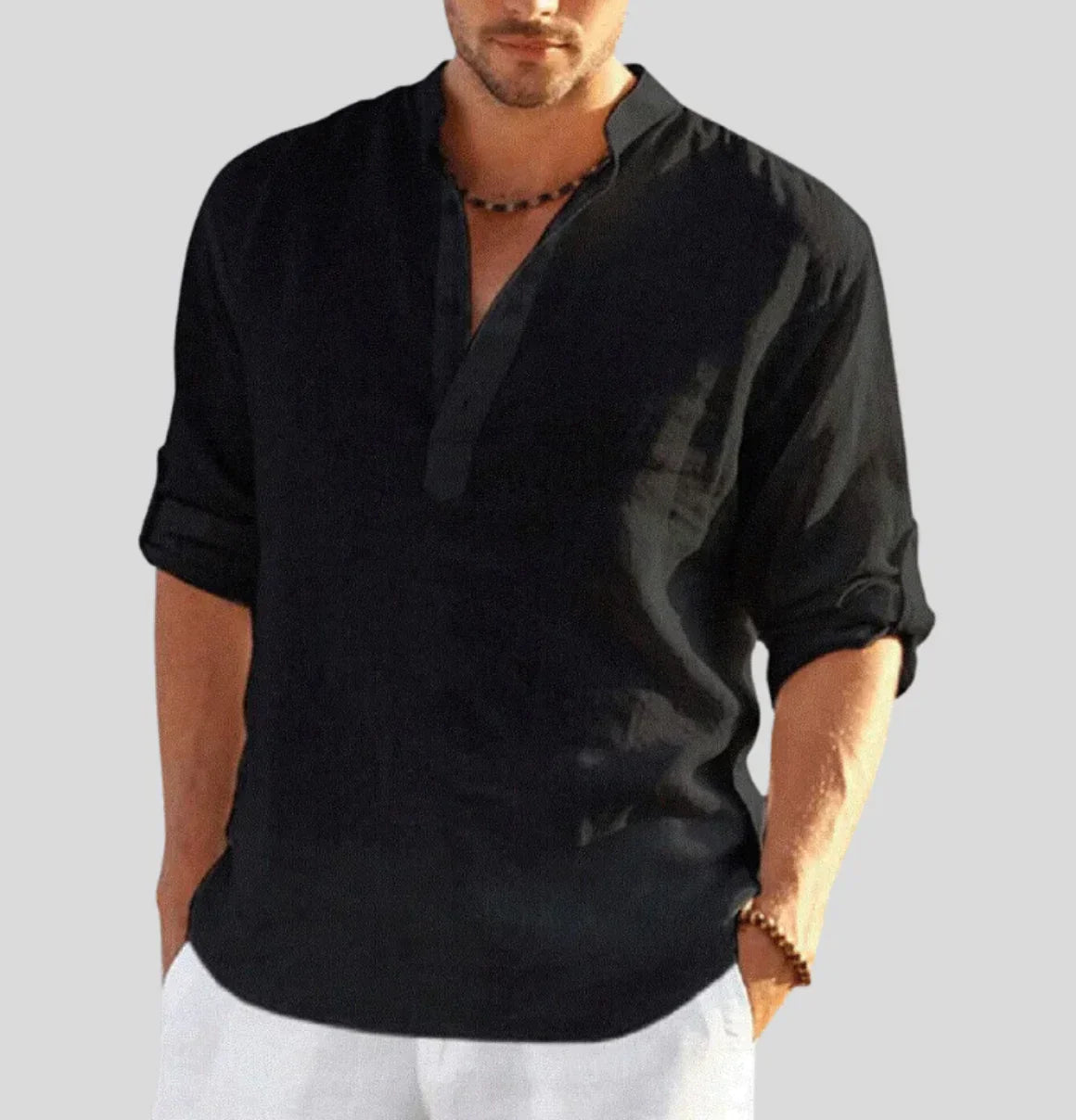 John – Camisa de Linho para Homem