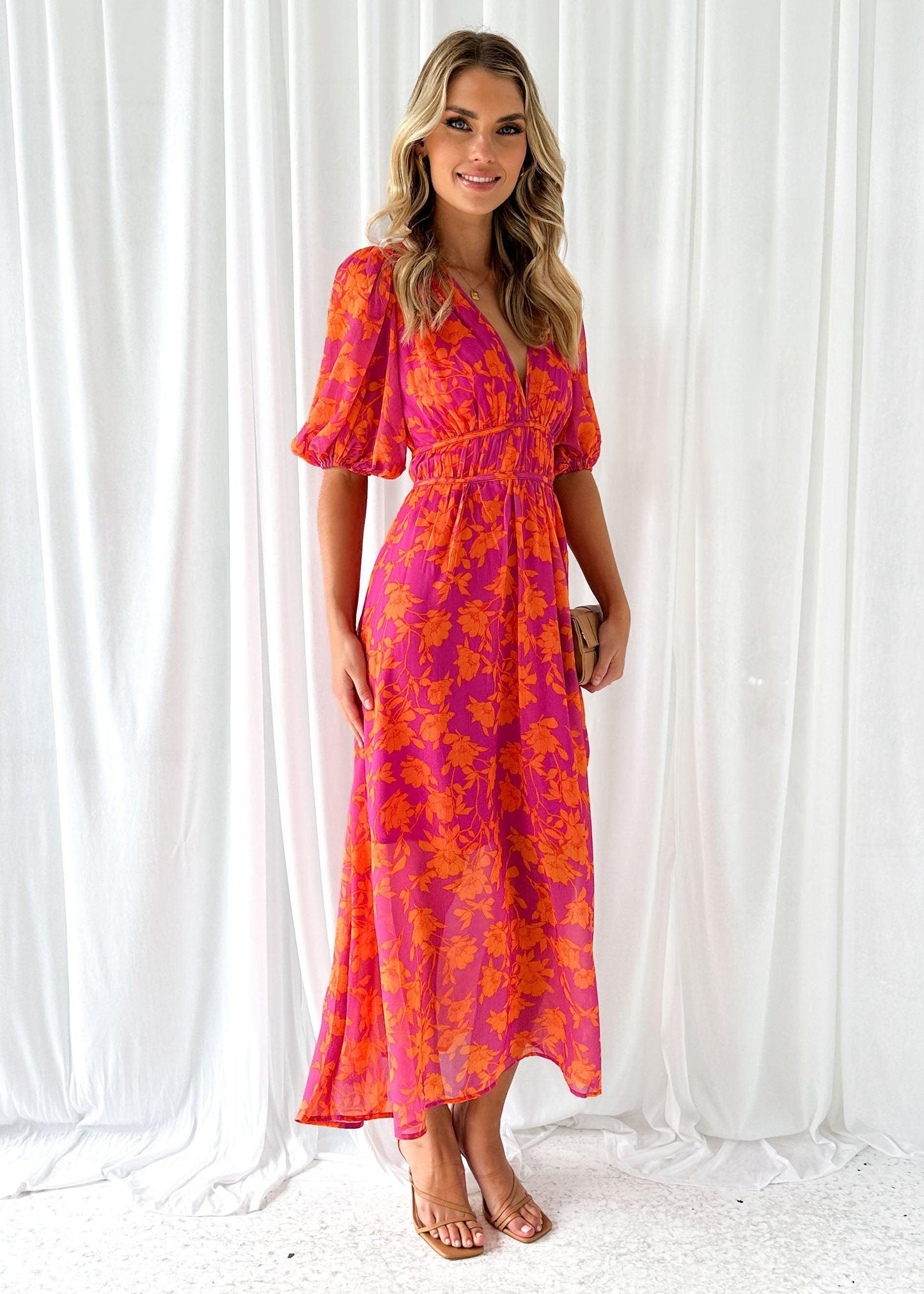 Kathy – Vestido Maxi Gola V