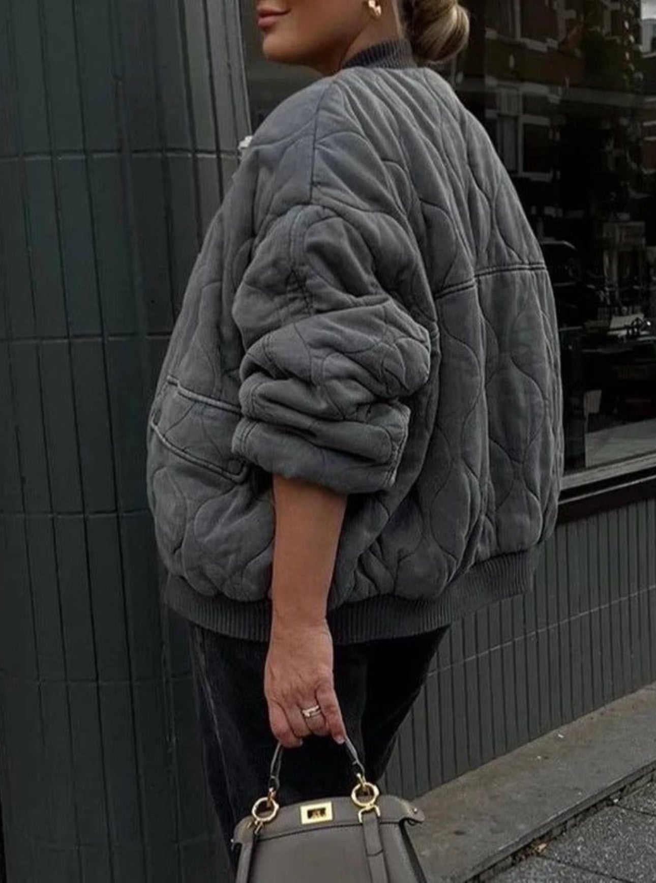Sofia – Jaqueta Bomber Almofadada