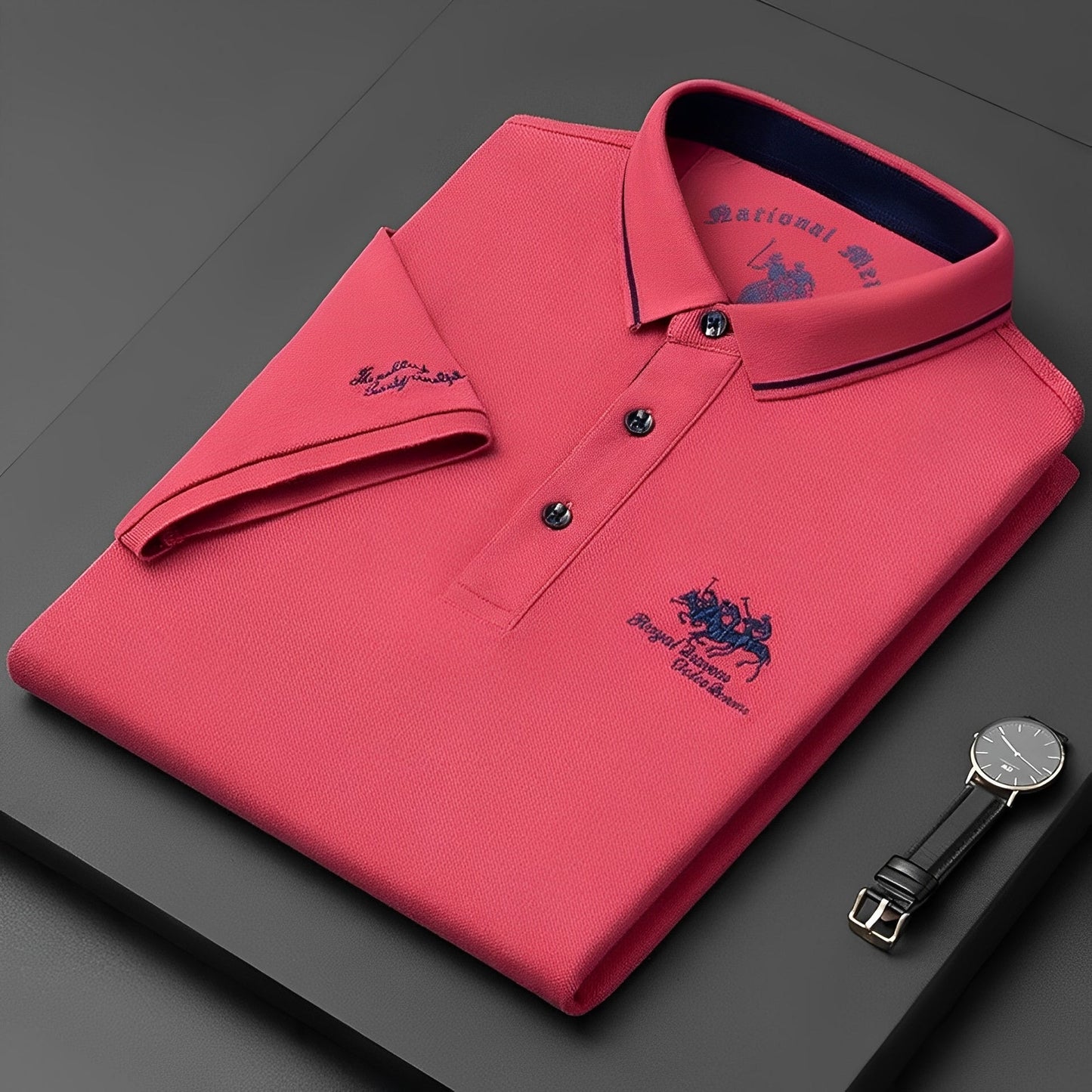 Marvin – Elegante Camisa Polo para Homens