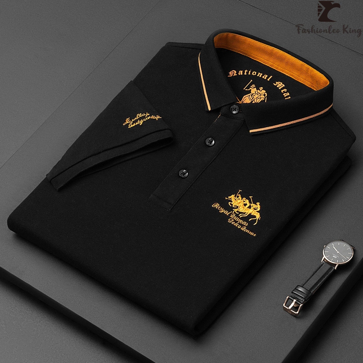 Marvin – Elegante Camisa Polo para Homens