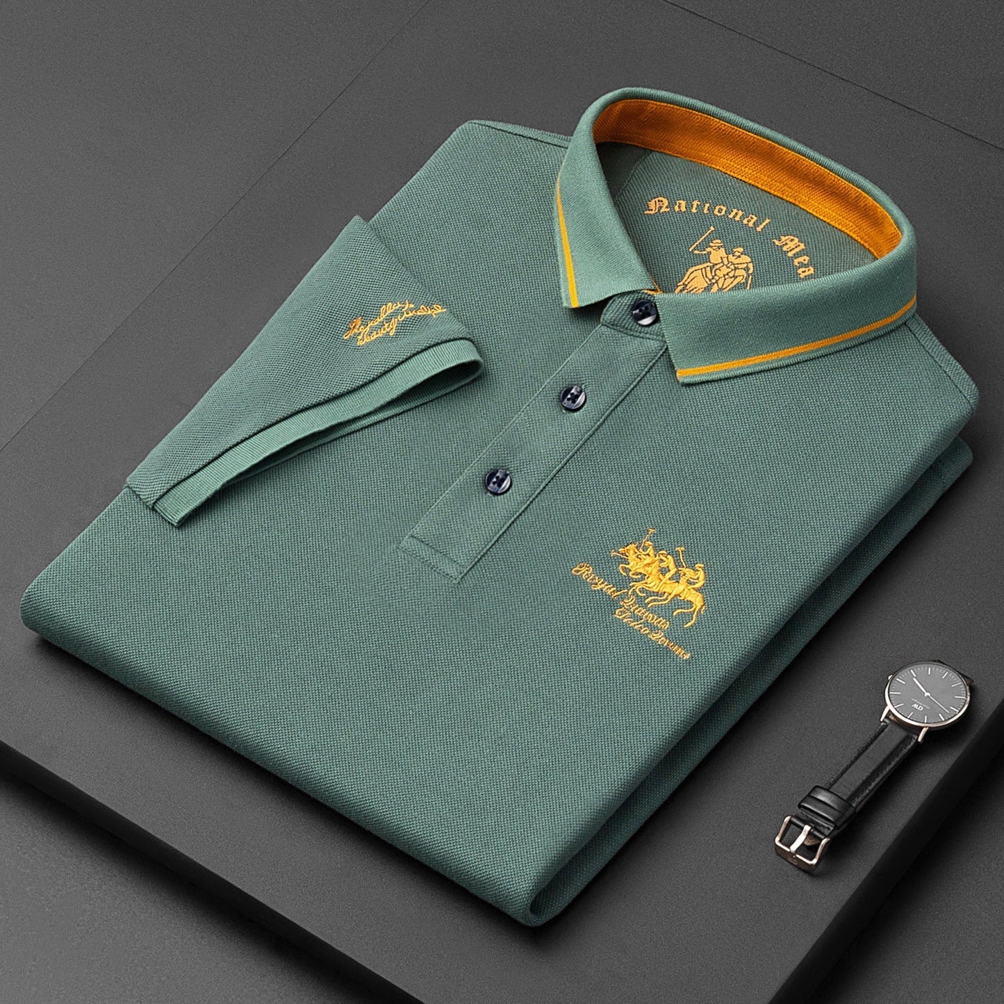 Marvin – Elegante Camisa Polo para Homens