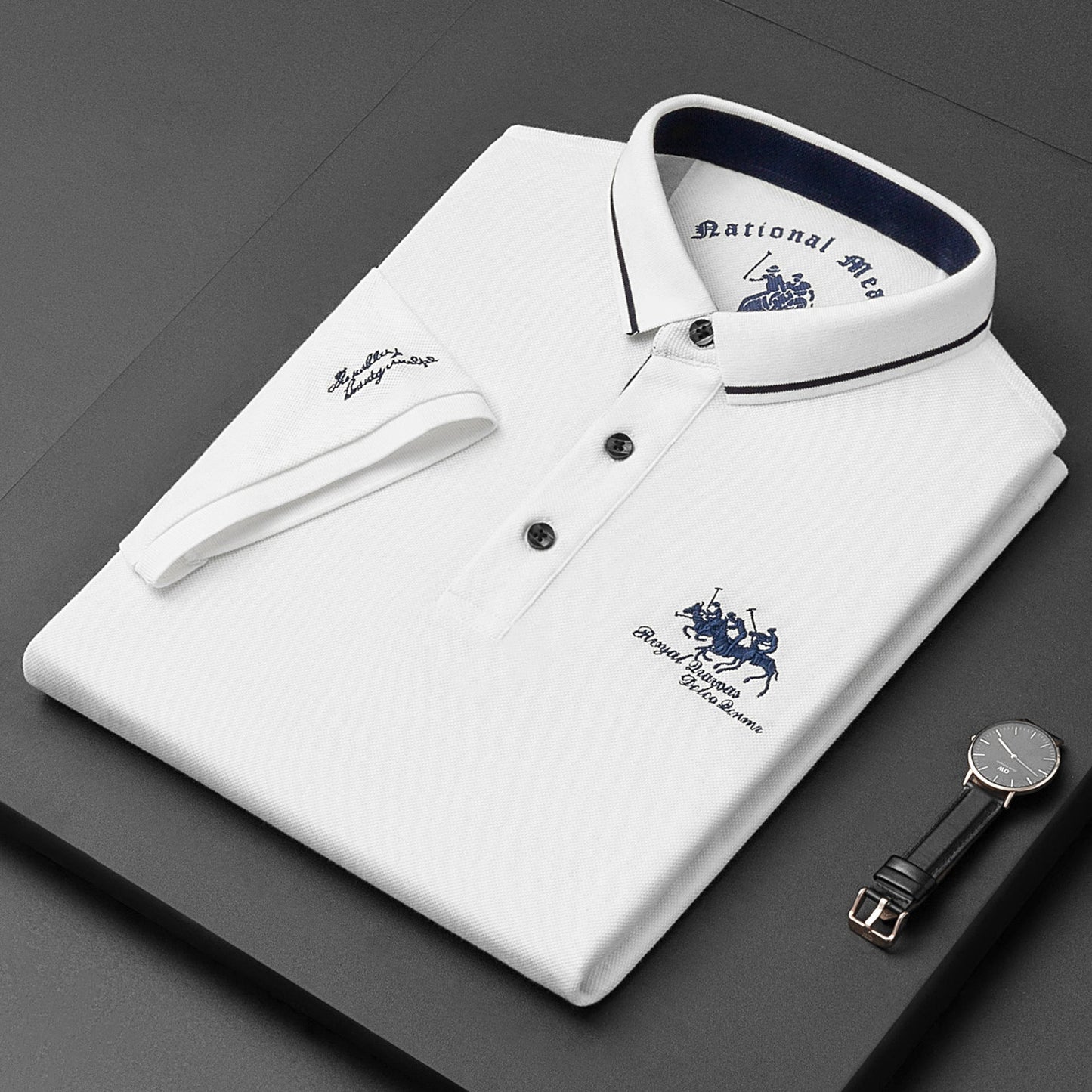 Marvin – Elegante Camisa Polo para Homens