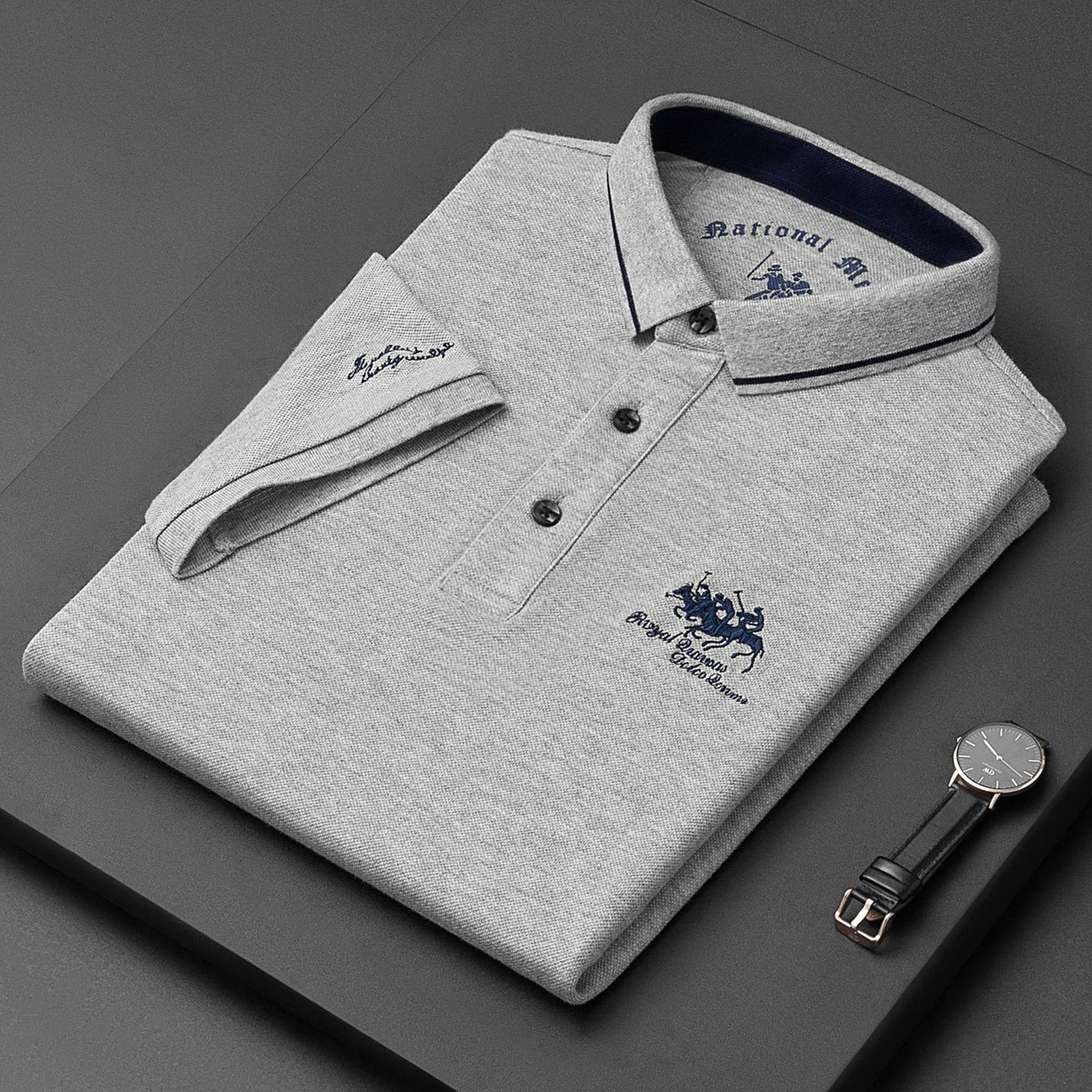 Marvin – Elegante Camisa Polo para Homens