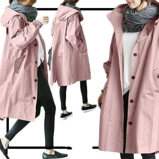 Maren – Trenchcoat Mulher Leve Impermeável