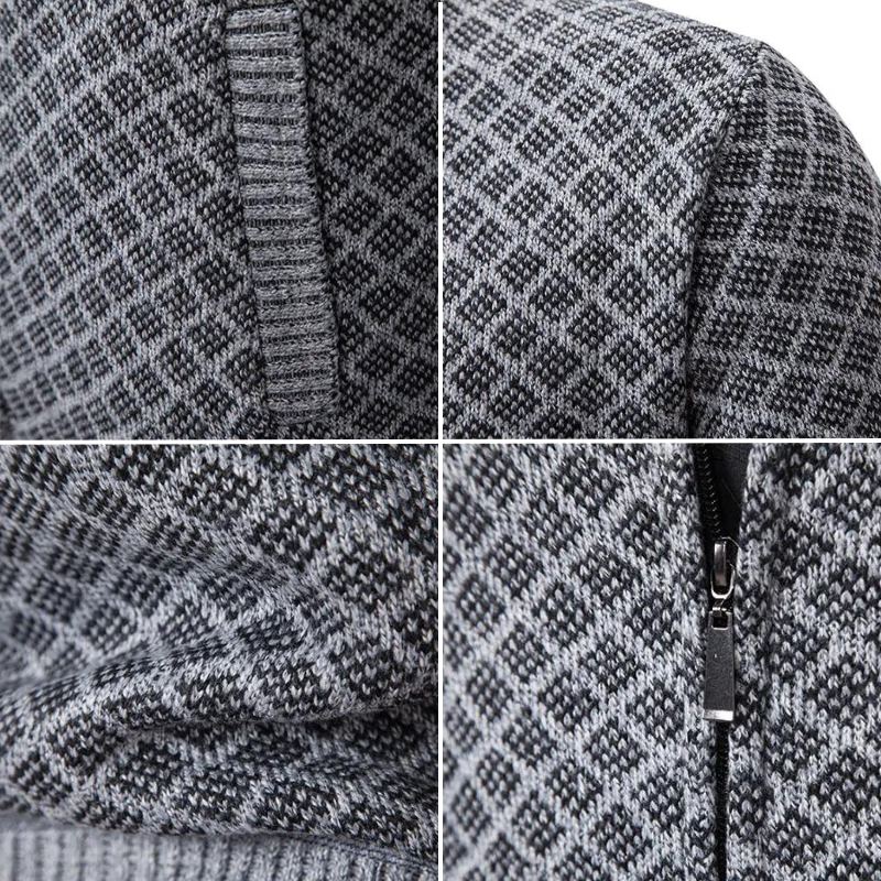 Jeff – Cardigan elegante para homens
